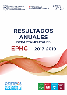 Principales Resultados Anuales - Departamental. EPHC 2017, 2018 y 2019